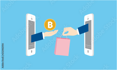 CtoCのイメージ、仮想通貨決済