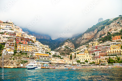 Fototapeta Naklejka Na Ścianę i Meble -  Positano, Amalfi Coast, Campania, Italy. Beautiful View