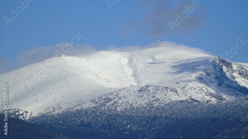 Pico de La Bola del Mundo. Madrid, España