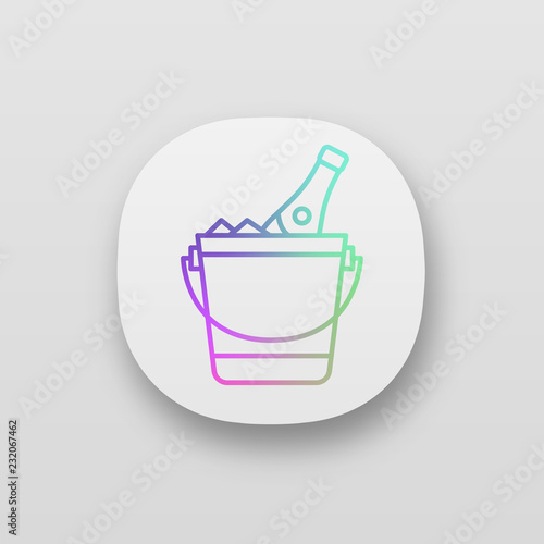 Champagne bucket app icon