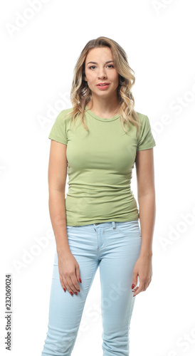 Portrait of beautiful young...