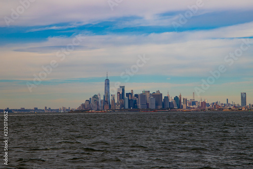 Manhattan view from Brooklyn  USA