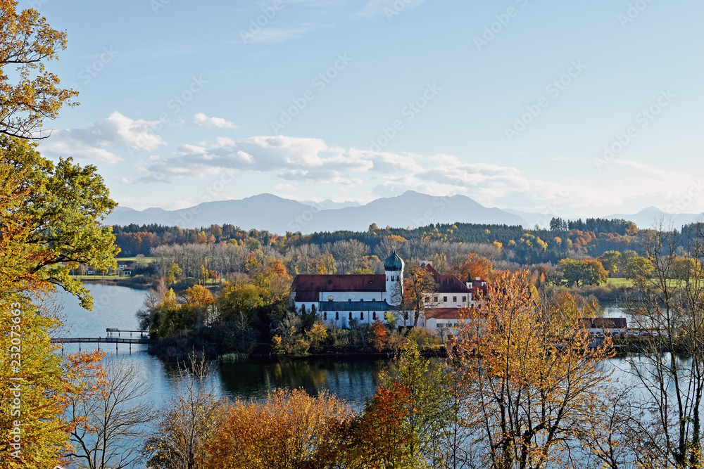 Fototapeta premium Kloster Seeon - Bavaria