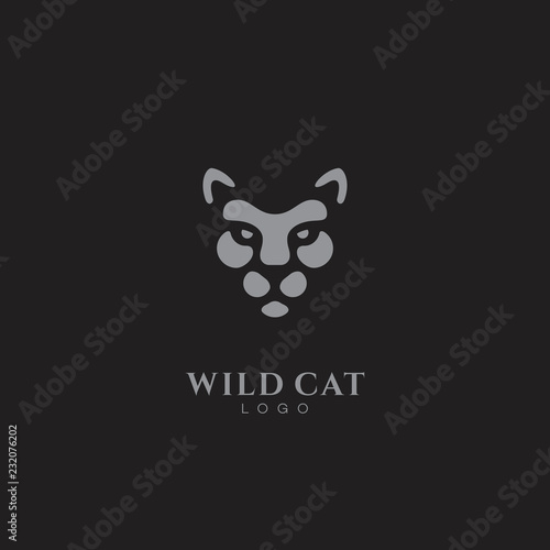 Wild cat logo