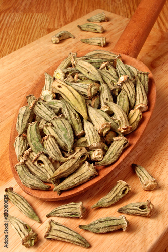 DRIED OKRA photo