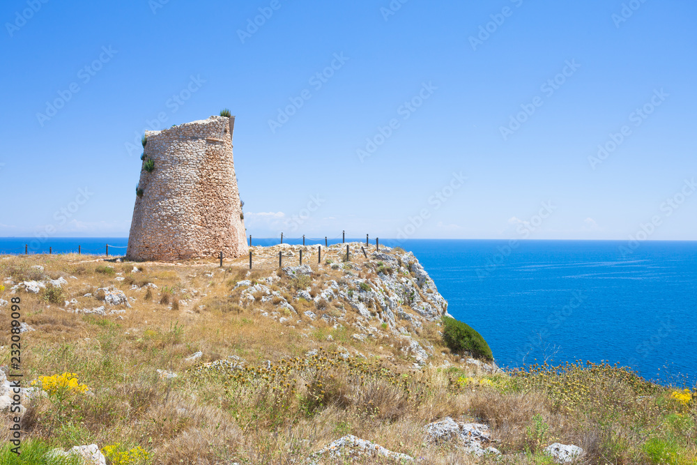Minervino, Apulia - Hiking to the old defense tower of Minervino