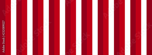 Red Striped Banner