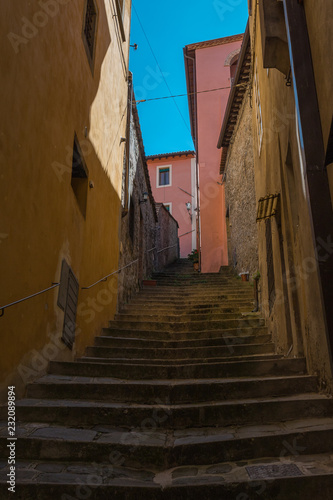 Fotografie Barga, little village in Tuscany