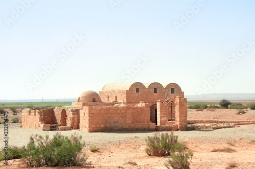 Quseir Amra desert castle, Jordan, Middle East