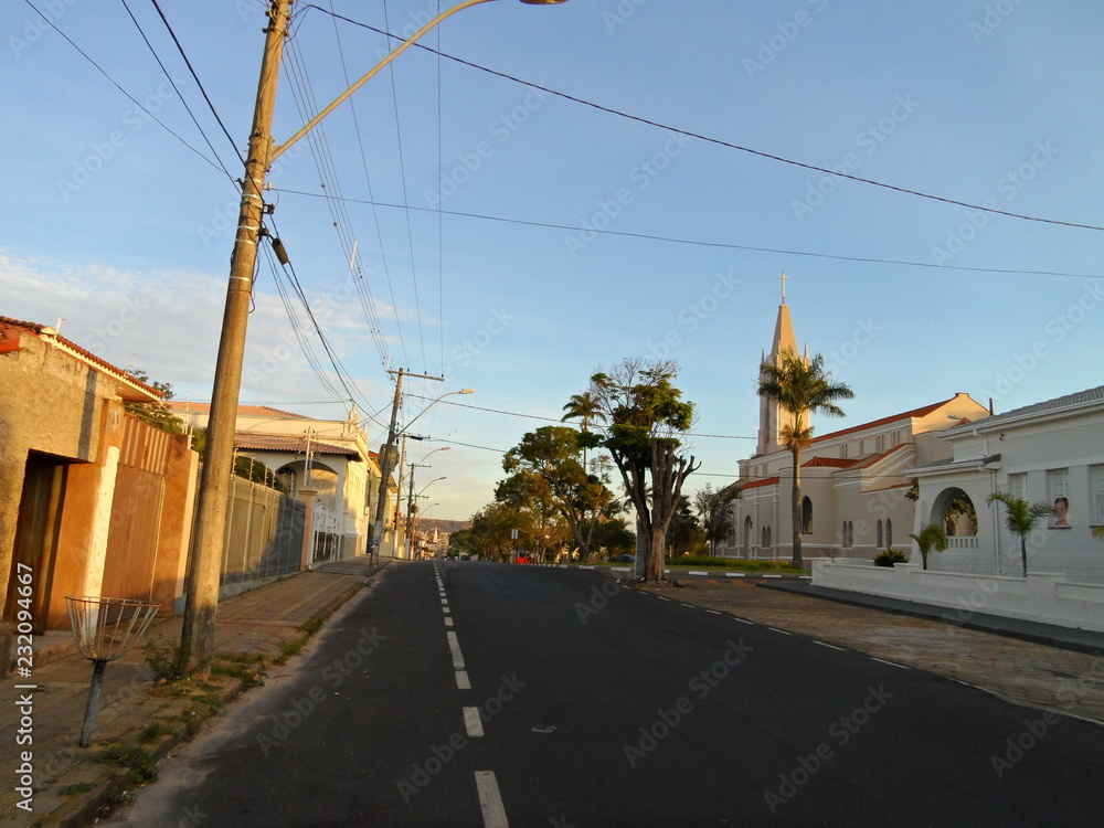 street in the town, brazil