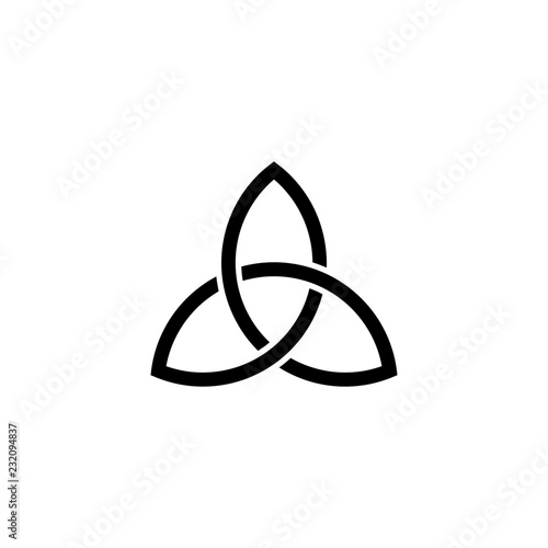 Trinity logo vector illustration