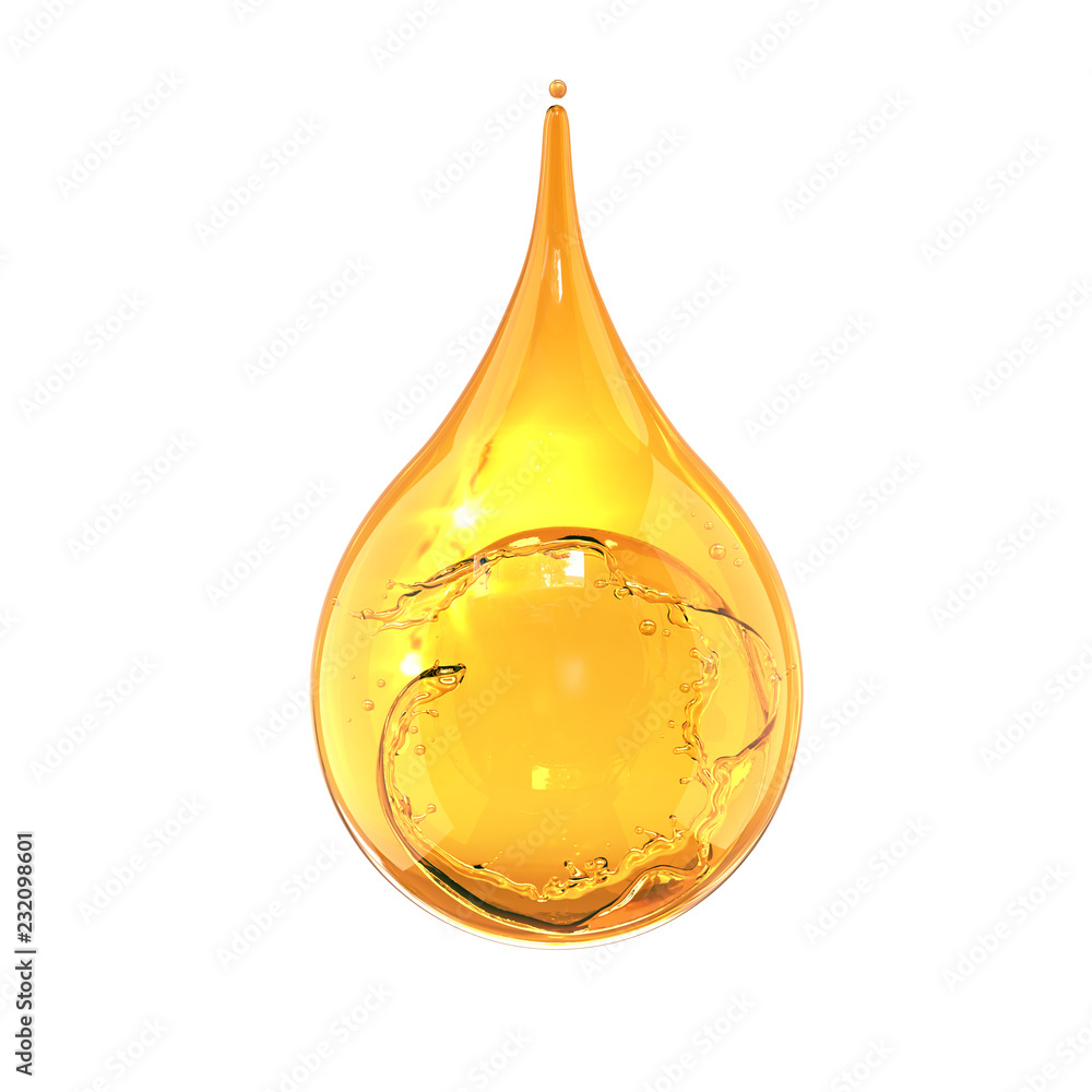 Olive or engine Oil drop isolate on white background. Olive or engine Oil drop isolate on white background.