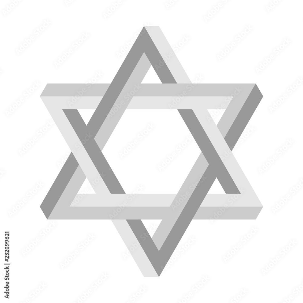 Abstract geometric form. Abstract geometric form.