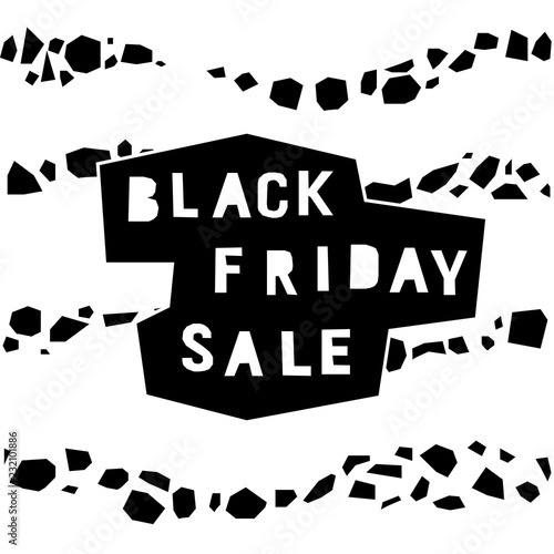 Black friday sale event theme. Abstract black friday pattern background for design shop advertising, market card, party invitation, poster, t shirt, modern web banner etc.