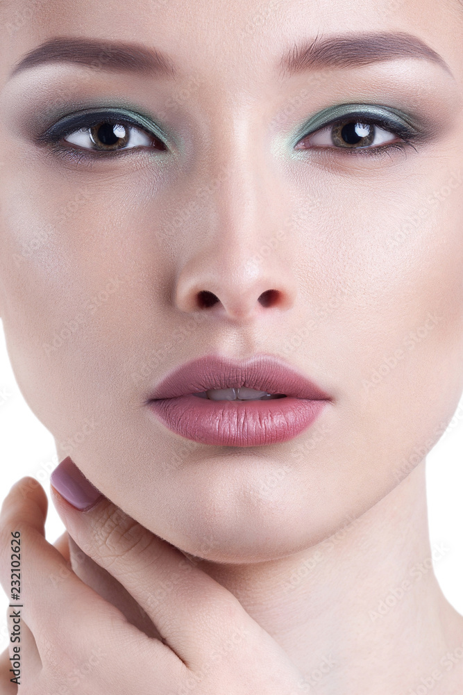 Young woman with perfect make-up Young woman with perfect make-up