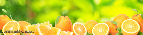 Fresh orange from your favorite garden