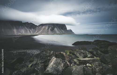 stokksnes in islanda photo