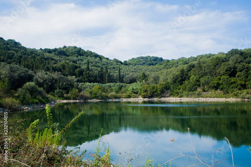 lake in mountains