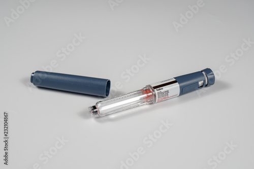 Insulin Pen, insulin needle for injection © Mohd Syis Zulkipli
