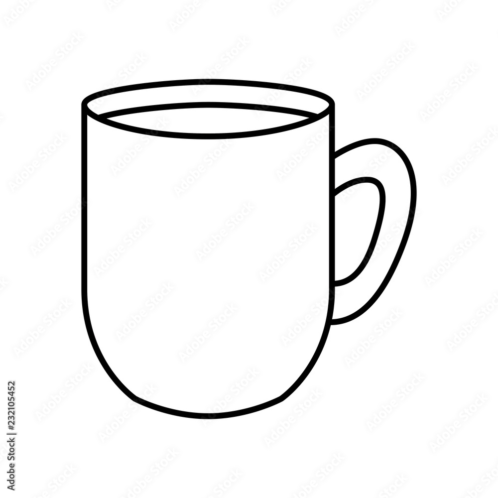 cup of coffee isolated icon cup of coffee isolated icon