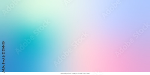 Vector abstract colorful background blurred gradient pastel color palette