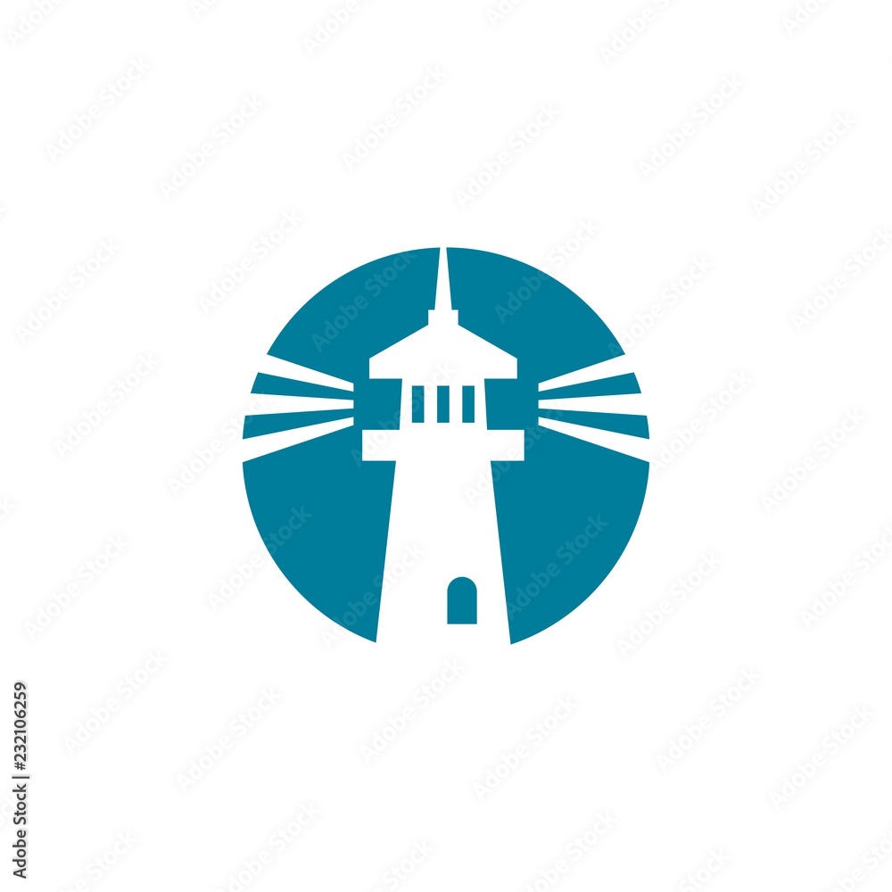 Lighthouse logo company Lighthouse logo company