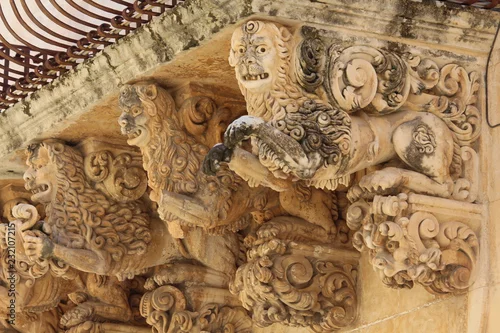 Obraz Balkon Nicolaci Villadorata lwy