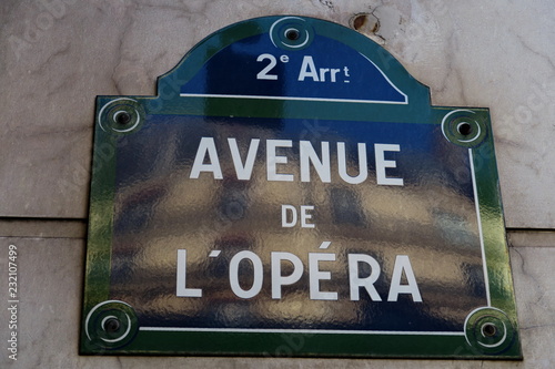 Fotografia Avenue de l'opéra