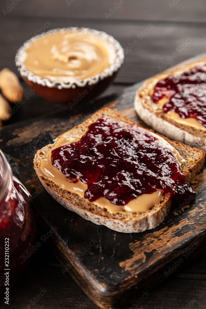 Peanut butter and jelly sandwich Peanut butter and jelly sandwich