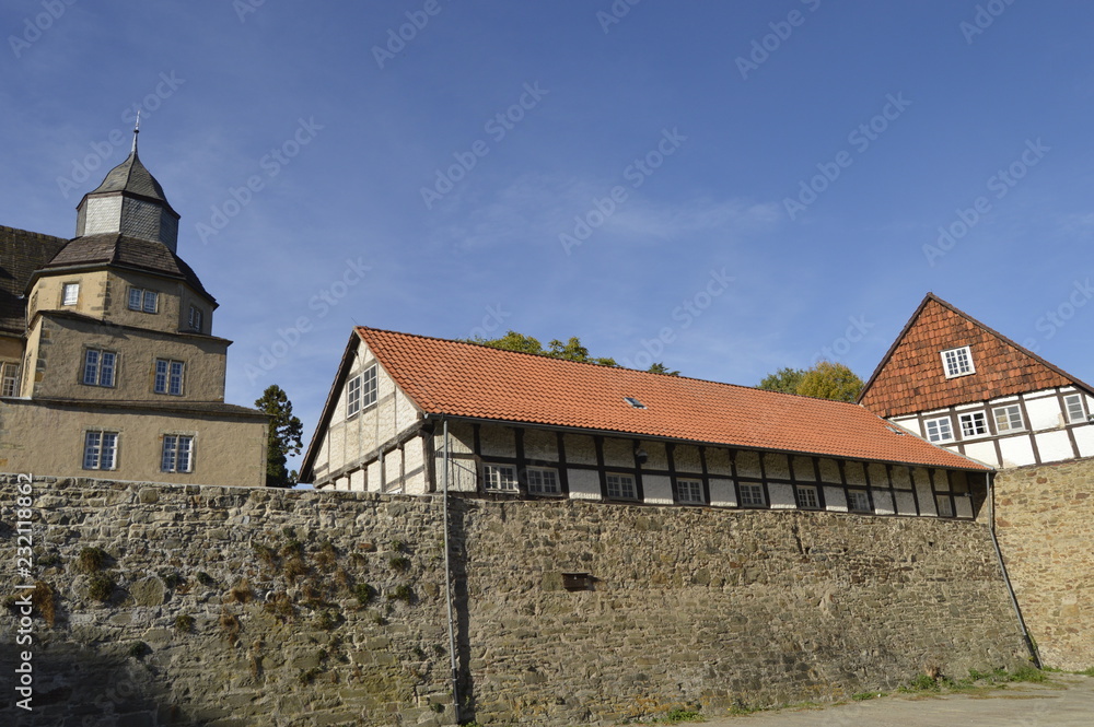 castle in district of lippe