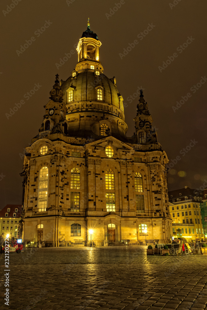 Frauenkirche in Dresden Saxony
