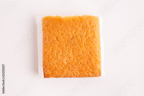 Obraz na płótnie Sobaos pasiegos, traditional Spanish flat cakes from the region of Cantabria w salonie