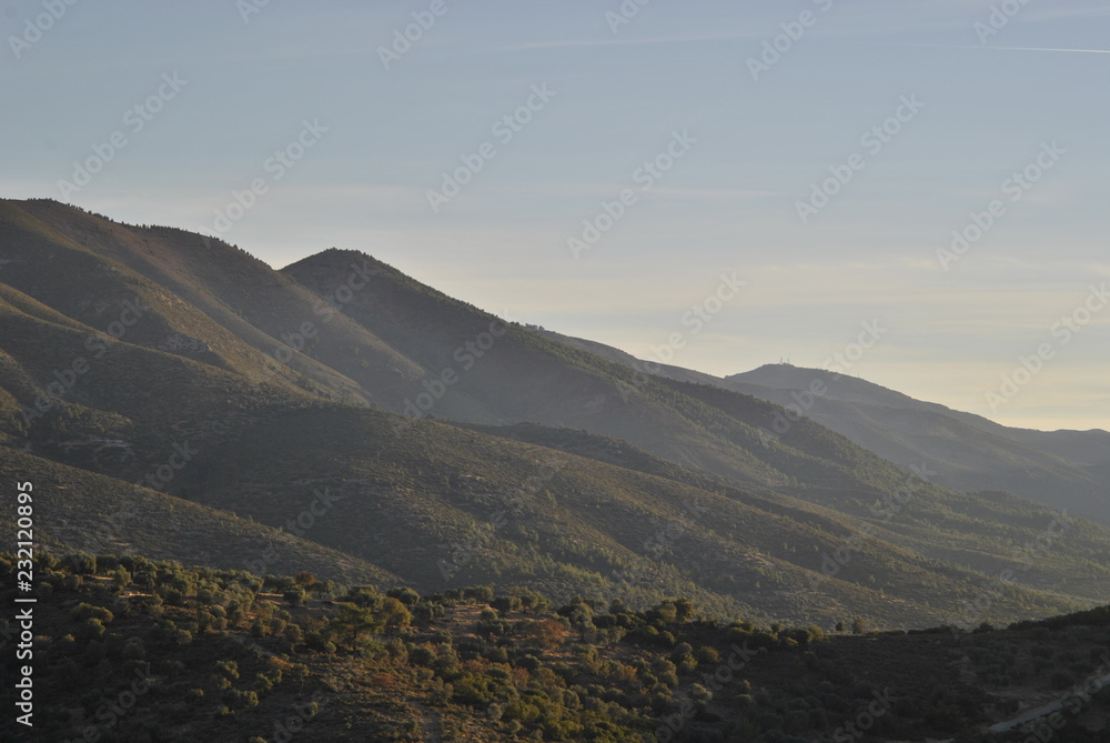 Obraz premium Green mountains