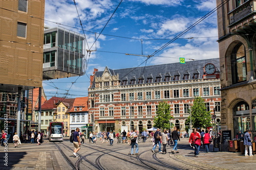 Obraz na płótnie Erfurt w salonie