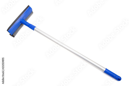 window cleaner on the white background