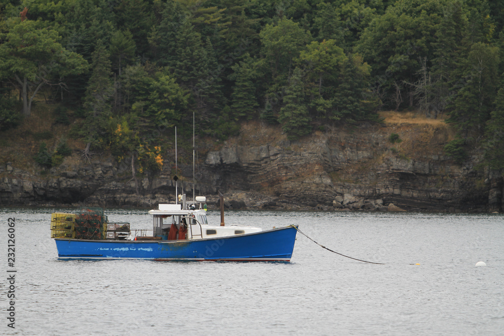 Lobster Boat in Bar Harbor Maine
