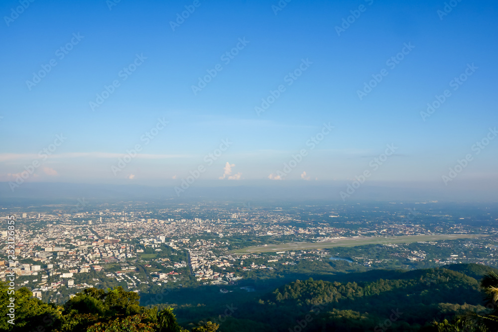 Cityscape .Chiang Mai Thailand is both a natural and cultural destination in Asia
