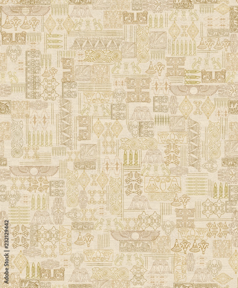 pattern of elements of egyptian patterns, for wallpaper pattern of elements of egyptian patterns, for wallpaper