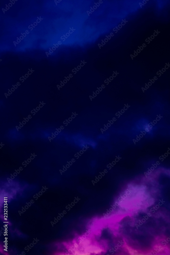 Obraz premium Incredible Sky during Sunset