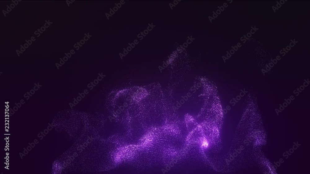 The particles fluid backdrop The particles fluid backdrop