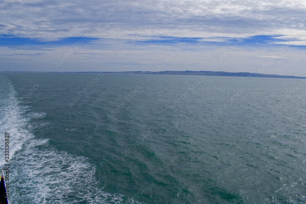 The ocean between England and France