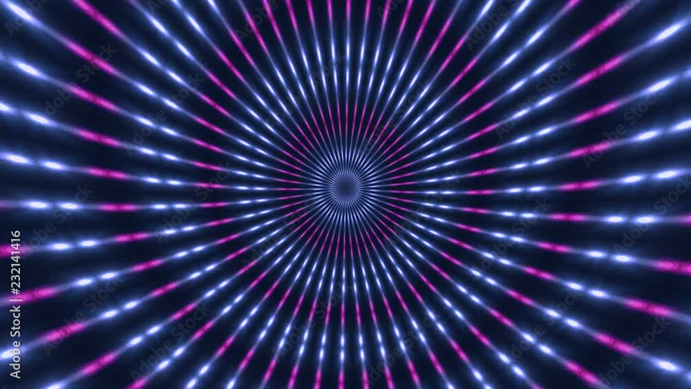 Looping digital tunnel. Hyper jump. Looping digital tunnel. Hyper jump.