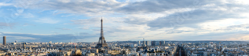 View towards Eiffel Tower in Paris © Timm