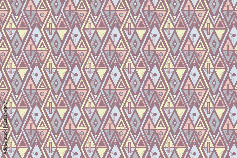 abstract background. seamless pattern with abstract shapes. the theme of the east and the ethnics. abstract background. seamless pattern with abstract shapes. the theme of the east and the ethnics.