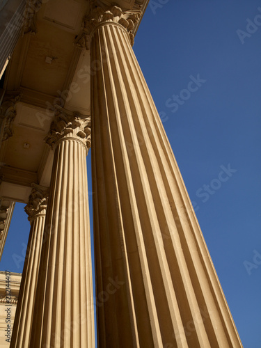 Courthouse pillars