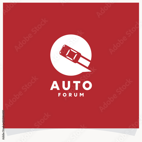 Auto Forum Logo Designs Template