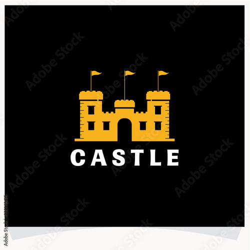 Castle Logo Designs Template