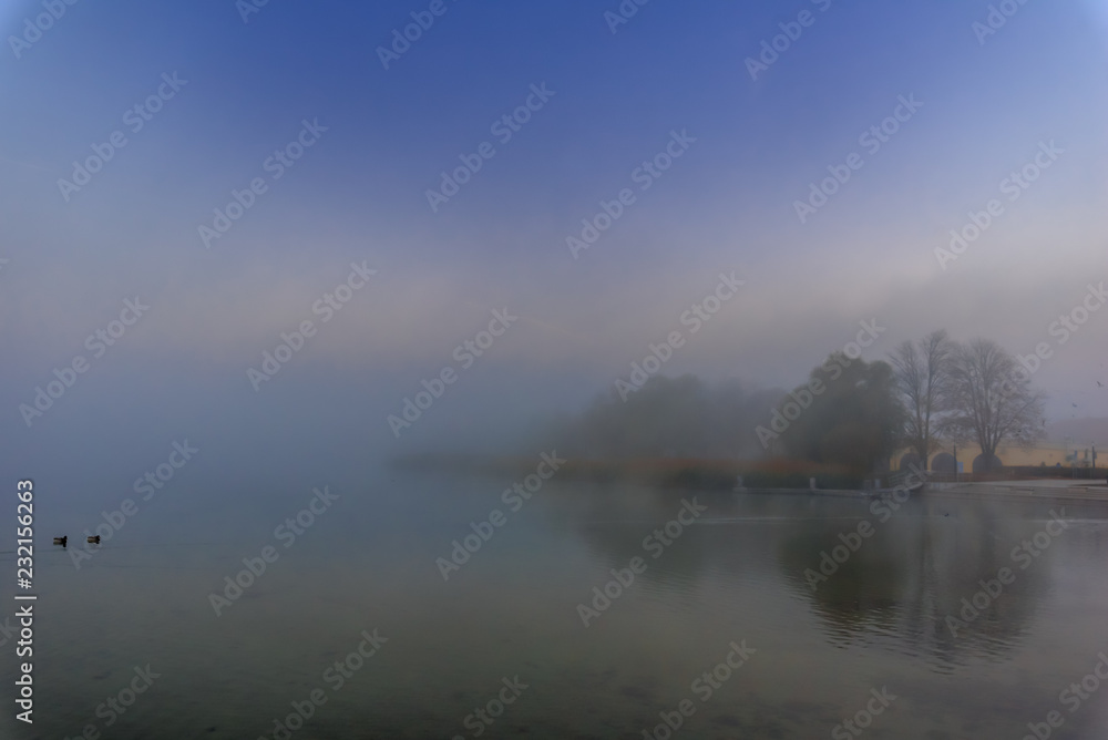 Herbstmorgen am Unteruckersee Herbstmorgen am Unteruckersee