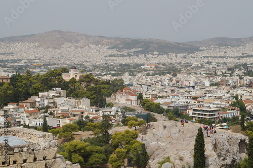 City among the mountains