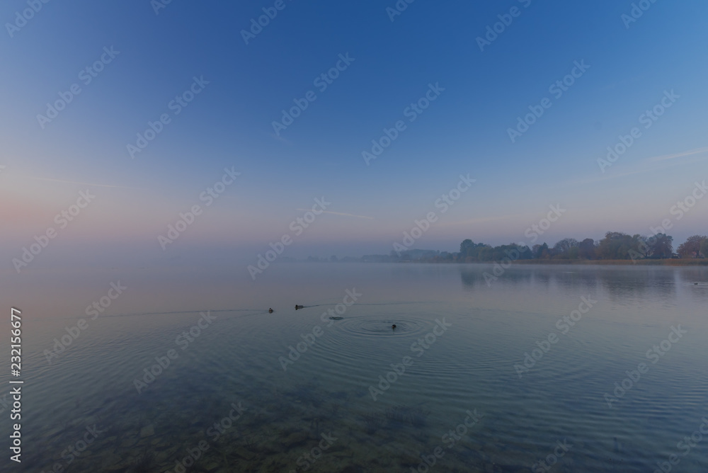 Herbstmorgen am Unteruckersee Herbstmorgen am Unteruckersee